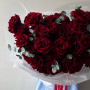 Букет из 51 красной французской розы — вид 3